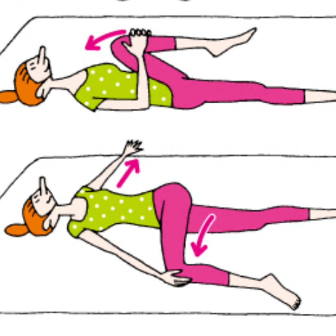 改善宿便順便剷平大肥肚！日本懶人「激活腸道操」超夯，超簡單4招躺著、坐著就能做