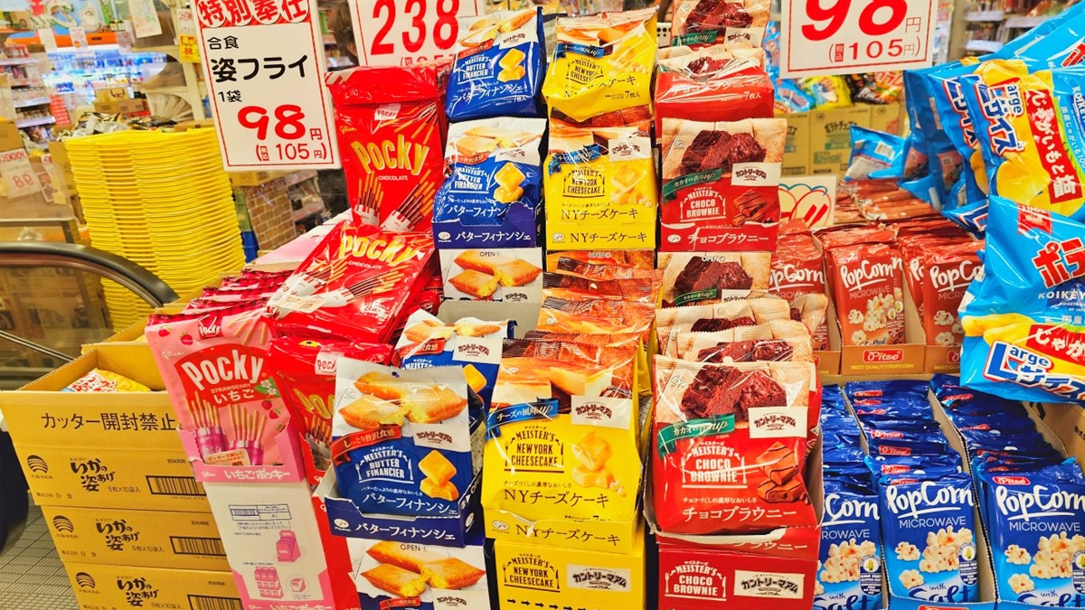 零食的種類很多、價格也很甜，讓人會忍不住失手買一堆。（圖片來源：Yuki‘s Life）