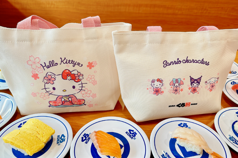 東台灣首間藏壽司街邊店開幕「整單9折」狂歡16天！夢幻Hello Kitty手提袋要收