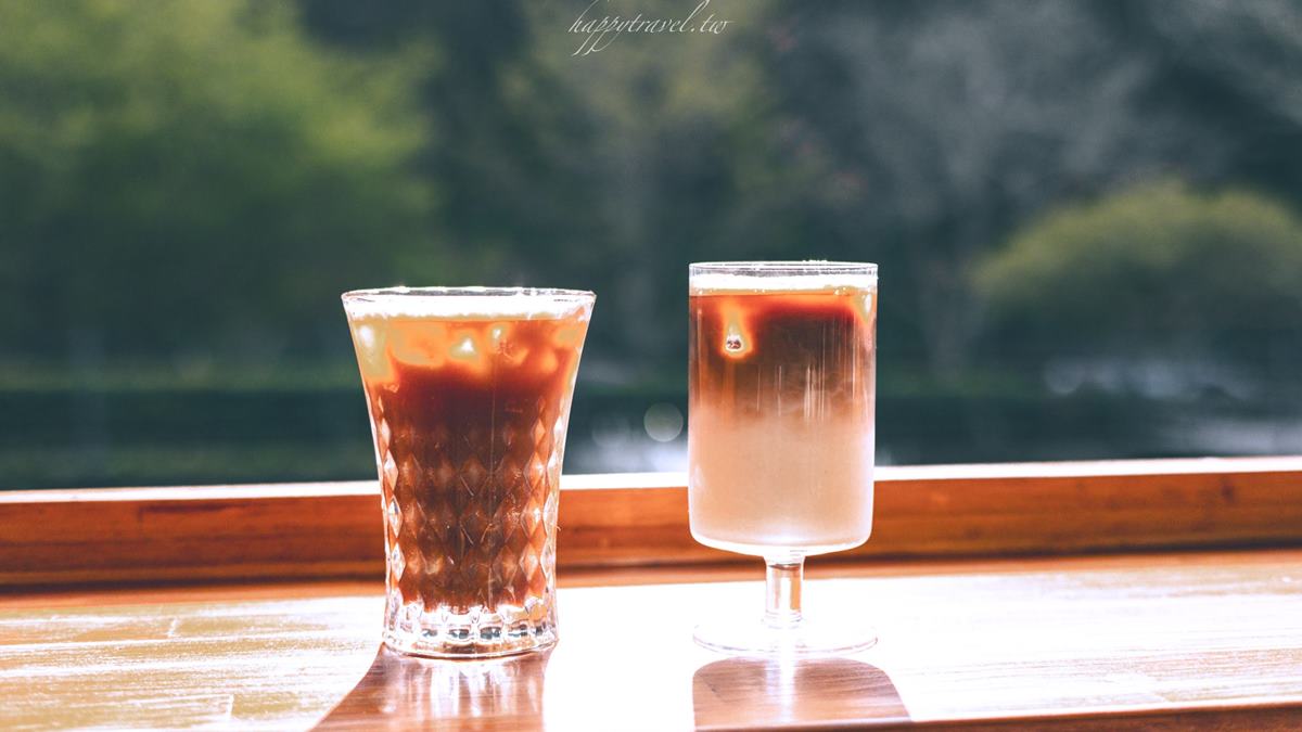 「金井珈琲」特別使用山泉水，為每杯茶和咖啡注入獨特甘甜。（圖片來源：黑皮的旅遊筆記）