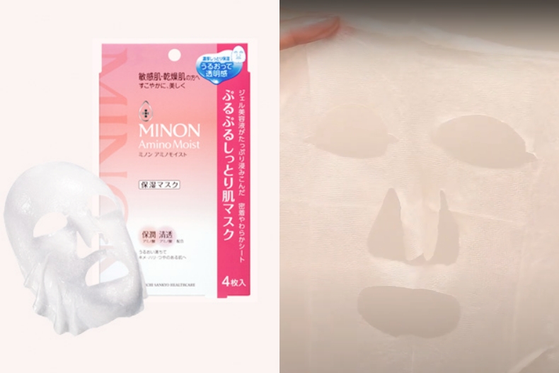 日本美妝/藥妝必買推薦：Minon水潤保濕修護面膜