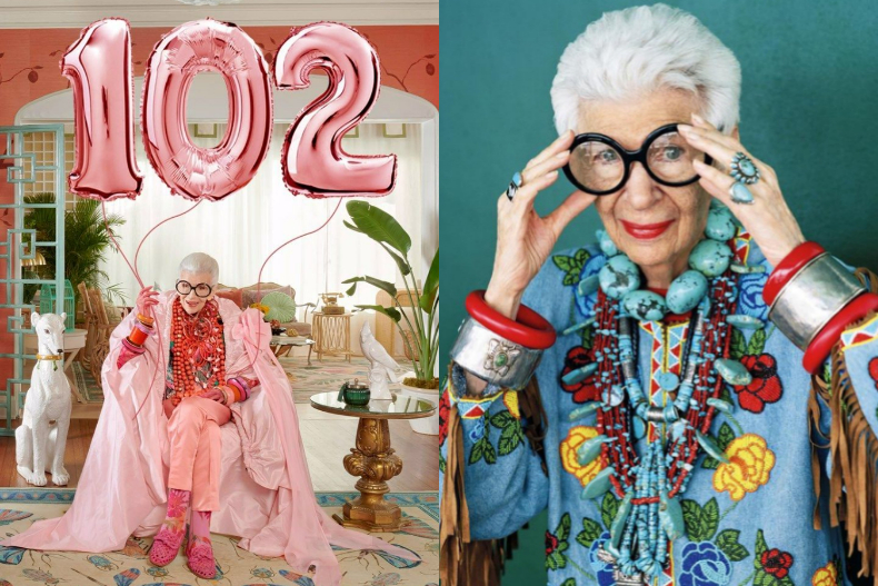 102歲網紅奶奶Iris Apfel時尚人生謝幕！回顧她的穿搭金句：我打扮不為別人，是給自己開心