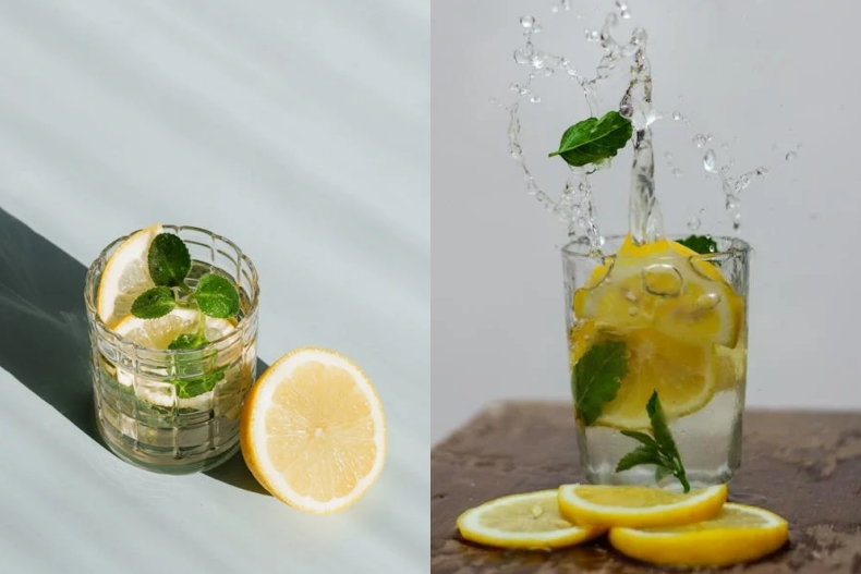 女團減肥水食譜：綠茶檸檬水