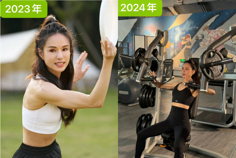 李若彤公開運動11年身材變化，57歲身材超火辣！3個減肥密訣簡單好學