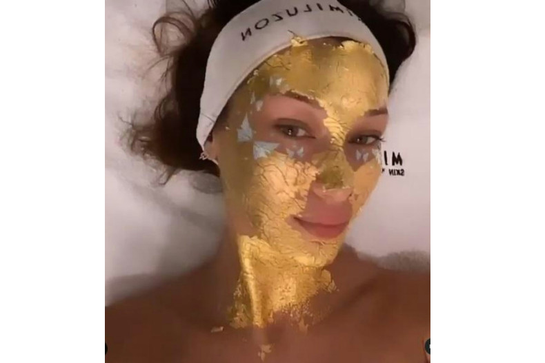 超模們在時裝周的護膚保養法寶2. 上台前必敷的面膜 Mimi Luzon Pure 24K Gold Mask