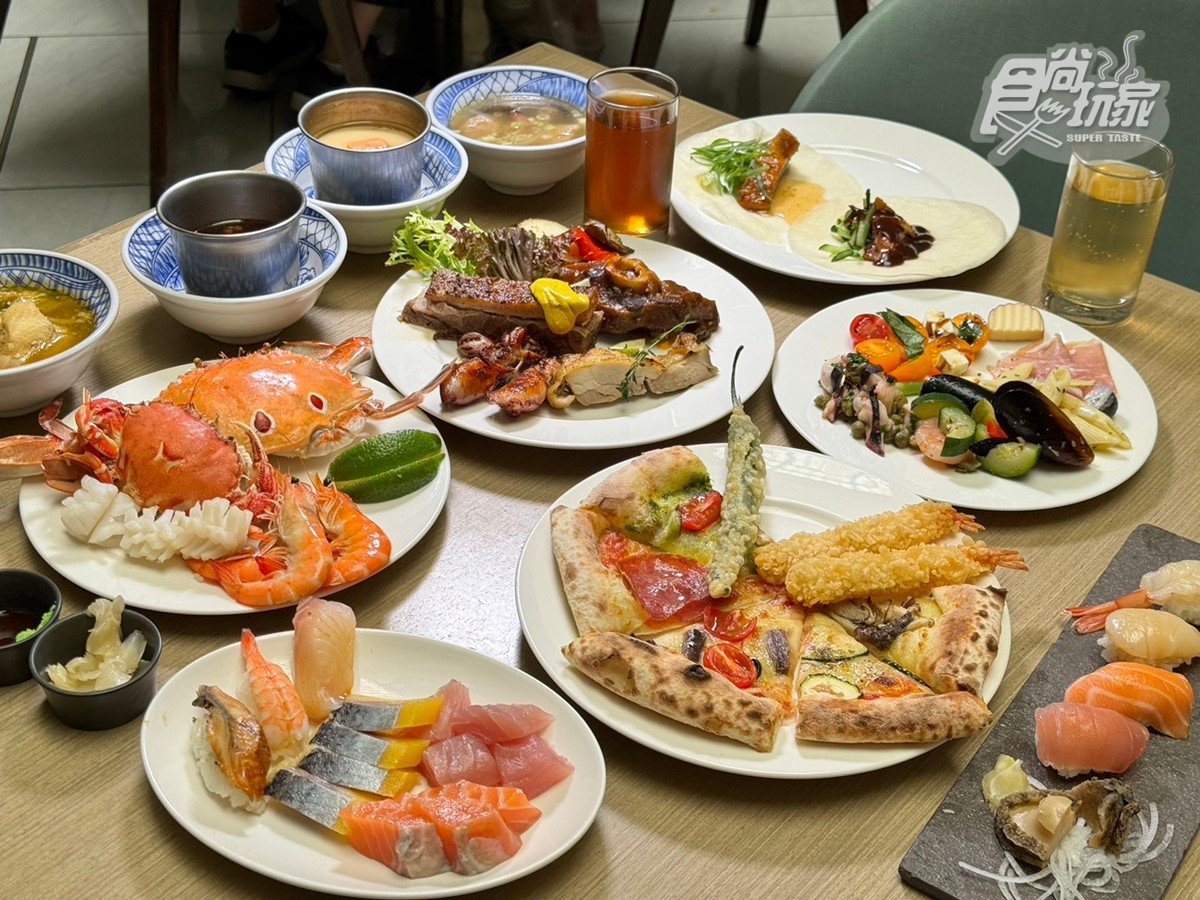 烤鴨、生魚片千元吃到飽！台北隱藏版星級飯店Buffet，壽星揪團１人免費吃