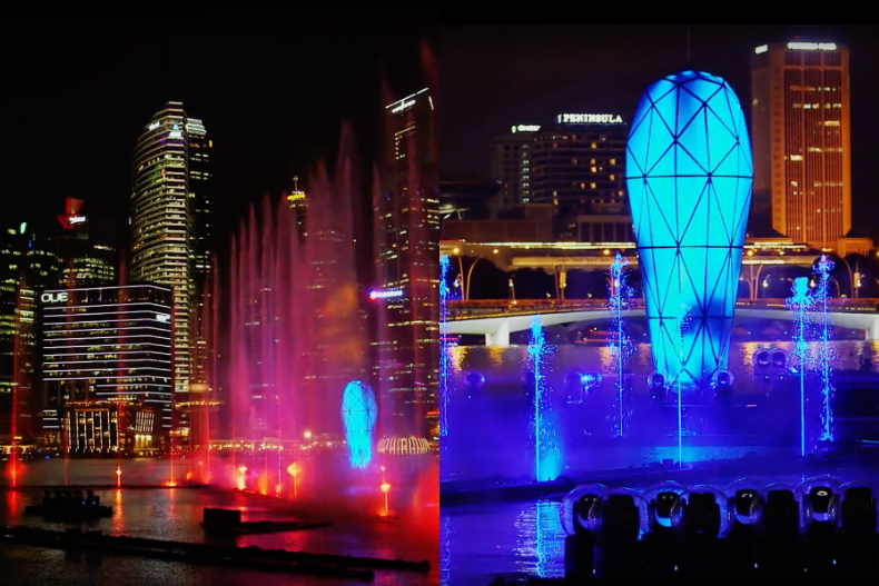 2024新加坡景點推薦：金沙酒店「光影水舞秀」