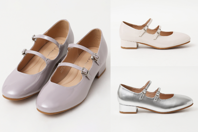 D+AF春夏鞋款推薦1.4D氣墊雙帶低跟瑪莉珍鞋