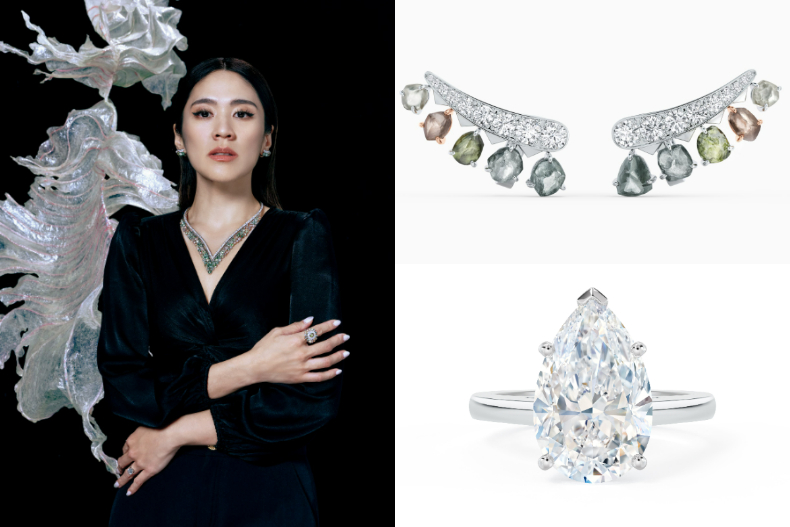 De Beers 攜手台灣現代女性藝術典範！璀璨斑斕高級珠寶作品，激盪藝術創意的無限張力