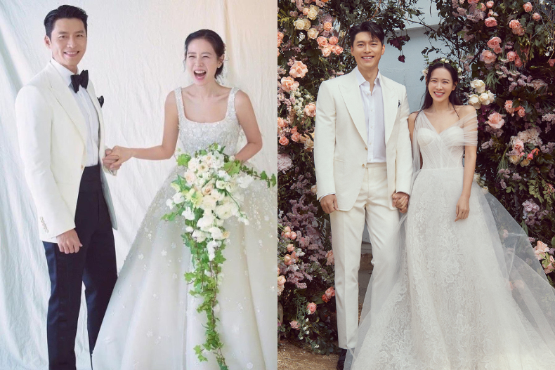 孫藝珍慶祝結婚兩周年公開婚紗照
