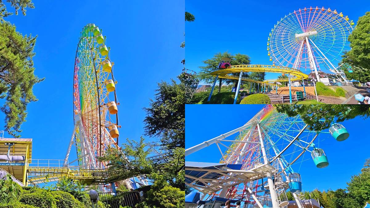 日本最老親子樂園！40項設施「樂園＋動物園」１次玩，馬卡龍色摩天輪也必拍