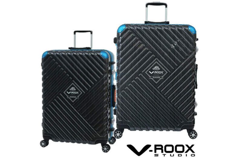 行李箱推薦11. V-ROOX SUPERSONIC 28吋立體超音速硬殼鋁框行李箱