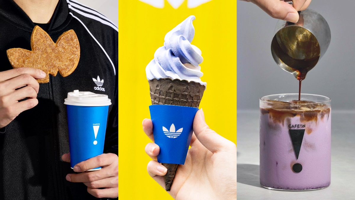 CAFE!N開賣霜淇淋了！超夢幻「靛藍色霜淇淋」搶吃＋三葉草扁可頌、紫薯拿鐵