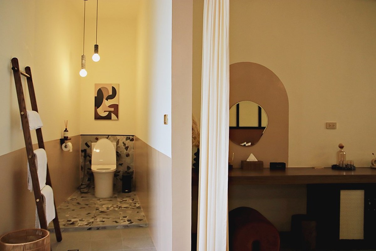 美得像設計雜誌！住「台南老屋民宿」秒飛摩洛哥，浴室超大還提供歐舒丹備品