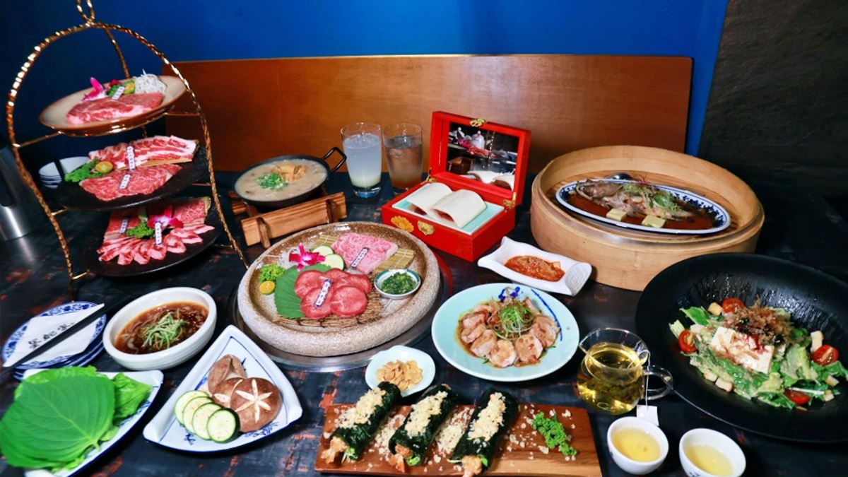 店家融入特色的中式大菜，從前菜、開胃菜、主食、海鮮都讓人胃口大開。（圖片來源：Kiwi樂活食旅）