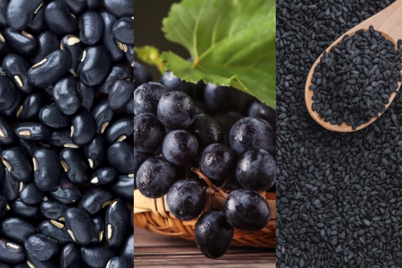 吃黑色食物好處多！抗衰老、改善白髮掉髮，營養師公開「黑色食物」推薦名單