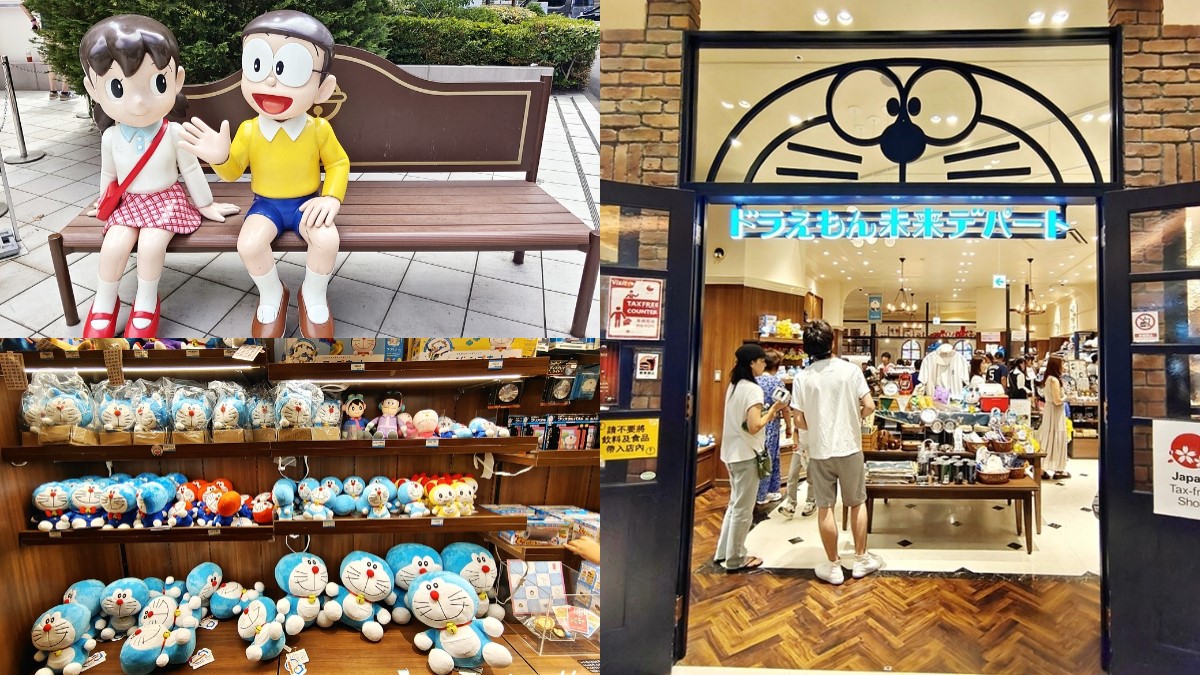 全球首家哆啦A夢專賣店！竹蜻蜓、任意門超好玩，還可客製商品帶回家