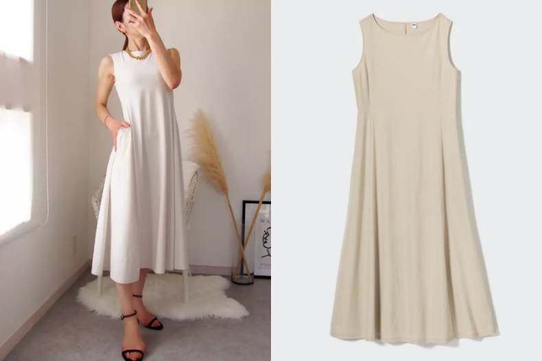 Dcard女生也推這件「UNIQLO洋裝」！上身顯瘦＋百元價，網誇：1細節超貼心