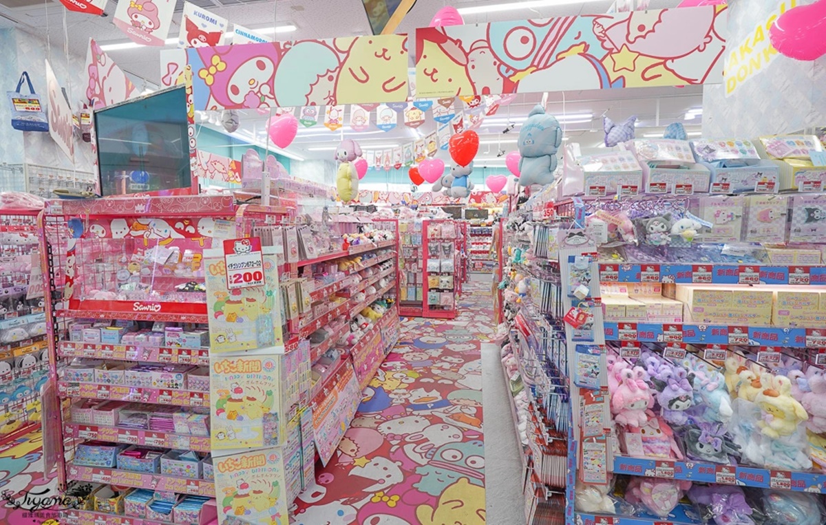 「三麗鷗專區」超好逛！日本超狂唐吉訶德，Kitty、寶可夢周邊買到不想回家