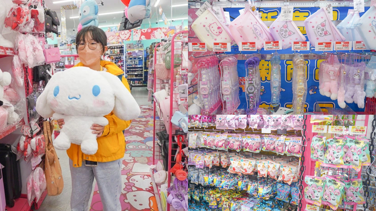 「三麗鷗專區」超好逛！日本超狂唐吉訶德，Kitty、寶可夢周邊買到不想回家