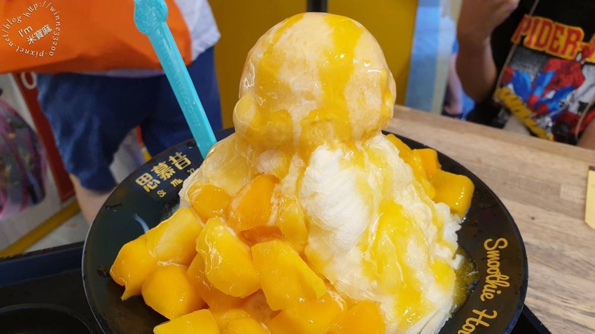 「思慕昔」是CNN推薦來台必吃的芒果冰，吸引不少日韓等地的旅客朝聖。（圖片來源：米寶麻幸福滿載）