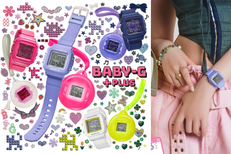 CASIO推出全新2Way BABY－G！三麗鷗酷洛米成30周年品牌大使，腕錶＆吊飾一次擁有