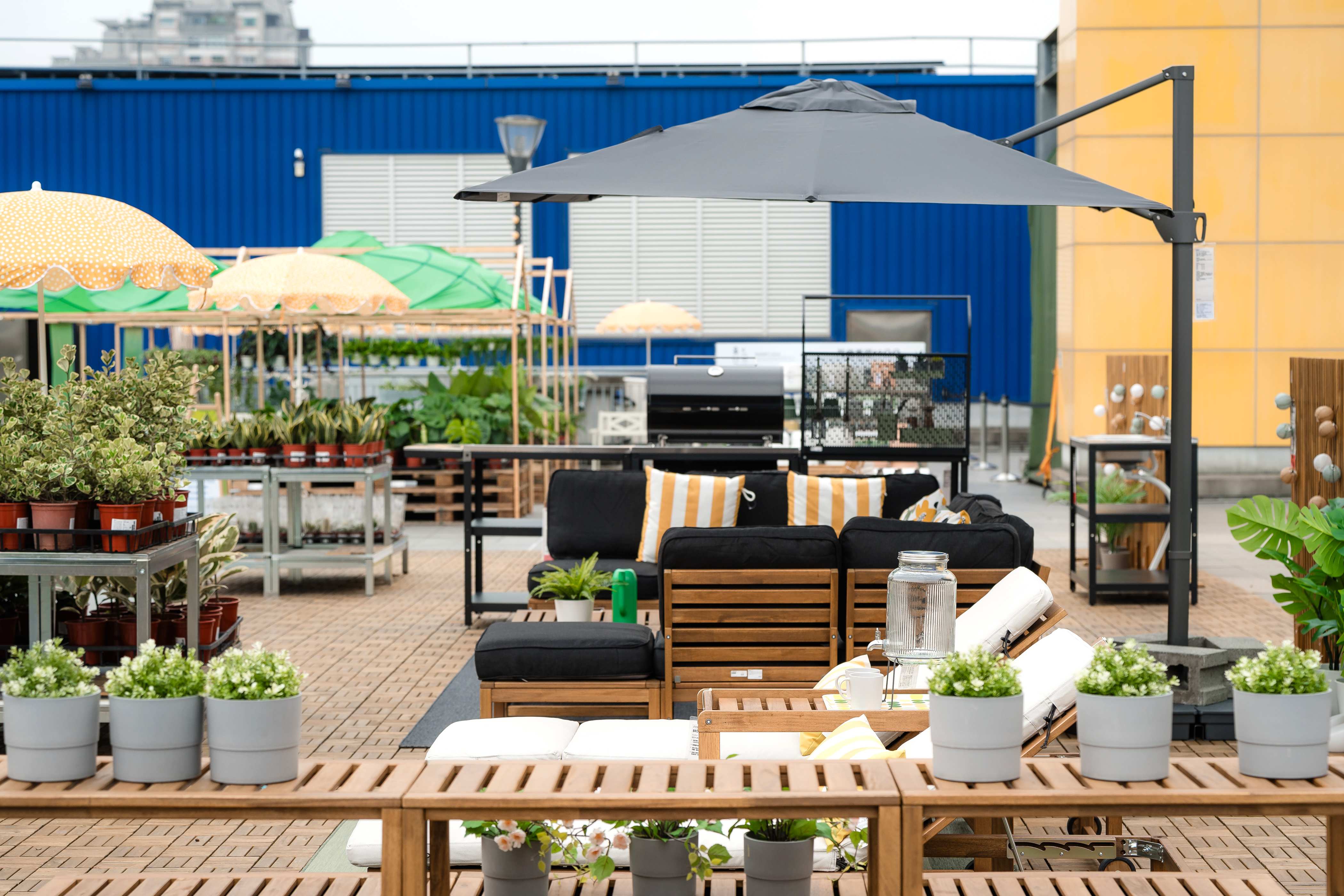 全球首座「IKEA空中花園」在台中！免費逛露天花市、迷宮７亮點，這天開幕快衝