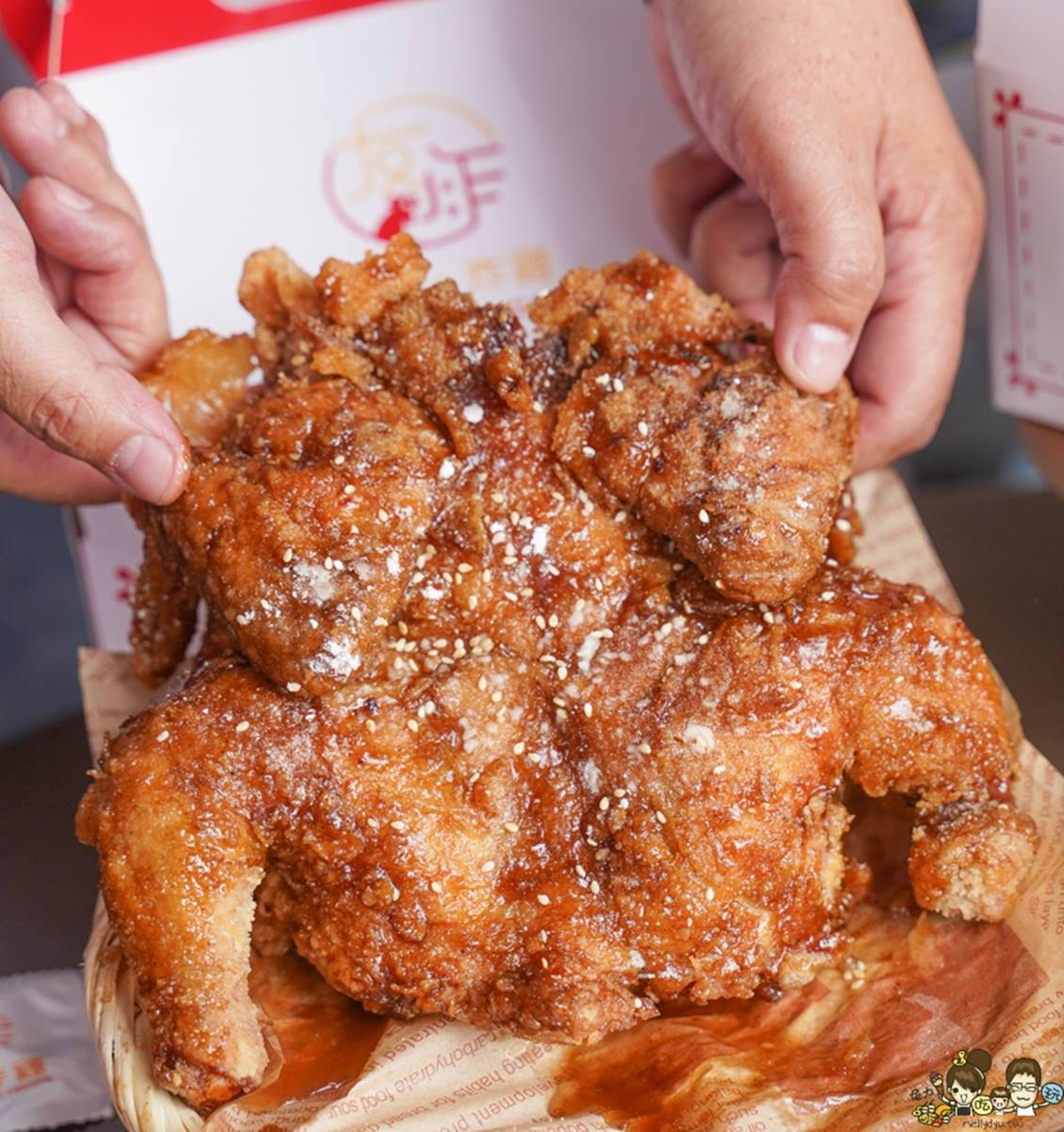 網稱「高雄賣最好炸全雞」!比臉大巨無霸炸雞300有找,必點隱藏版手標泰奶 網稱「高雄賣最好炸全雞」!比臉大巨無霸炸雞300有找,必點隱藏版手標泰奶