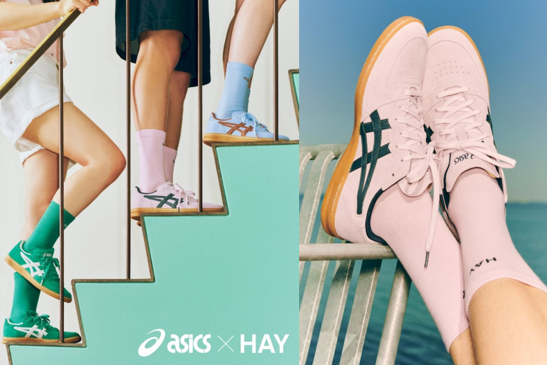 ASICS x HAY 丹麥家居品牌驚喜跨界：鞋款、hay 帆布袋聯名細節，亞洲這時間開賣！