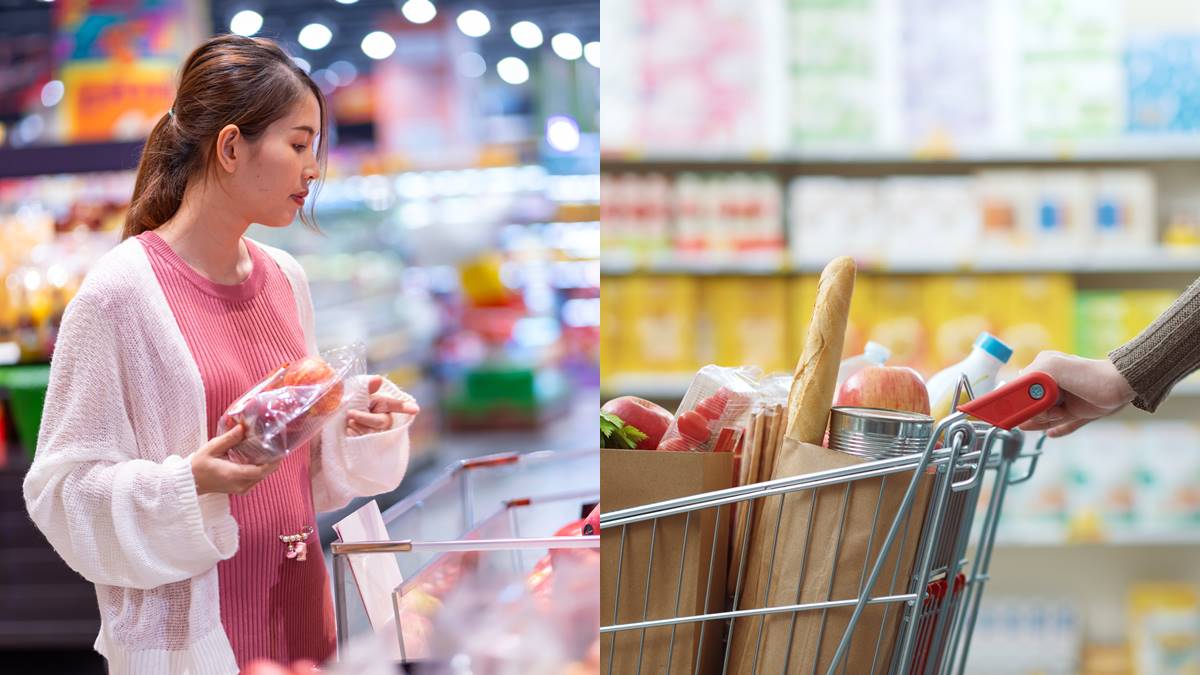 逛超市先買米或先買菜？「採買順序錯」恐釀食物中毒，小心籃中食品交叉汙染