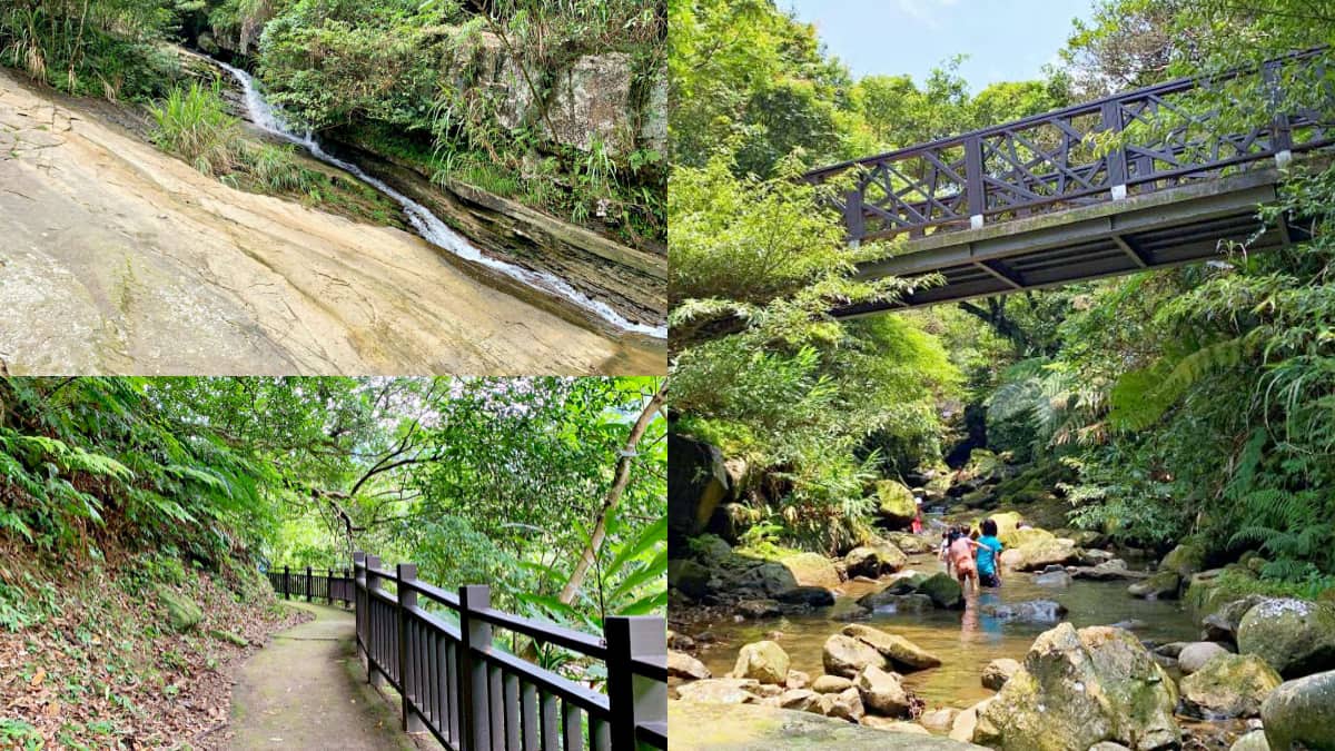 走20分鐘輕鬆抵達！基隆「祕境步道」免費玩水、享受天然瀑布SPA，消暑快衝