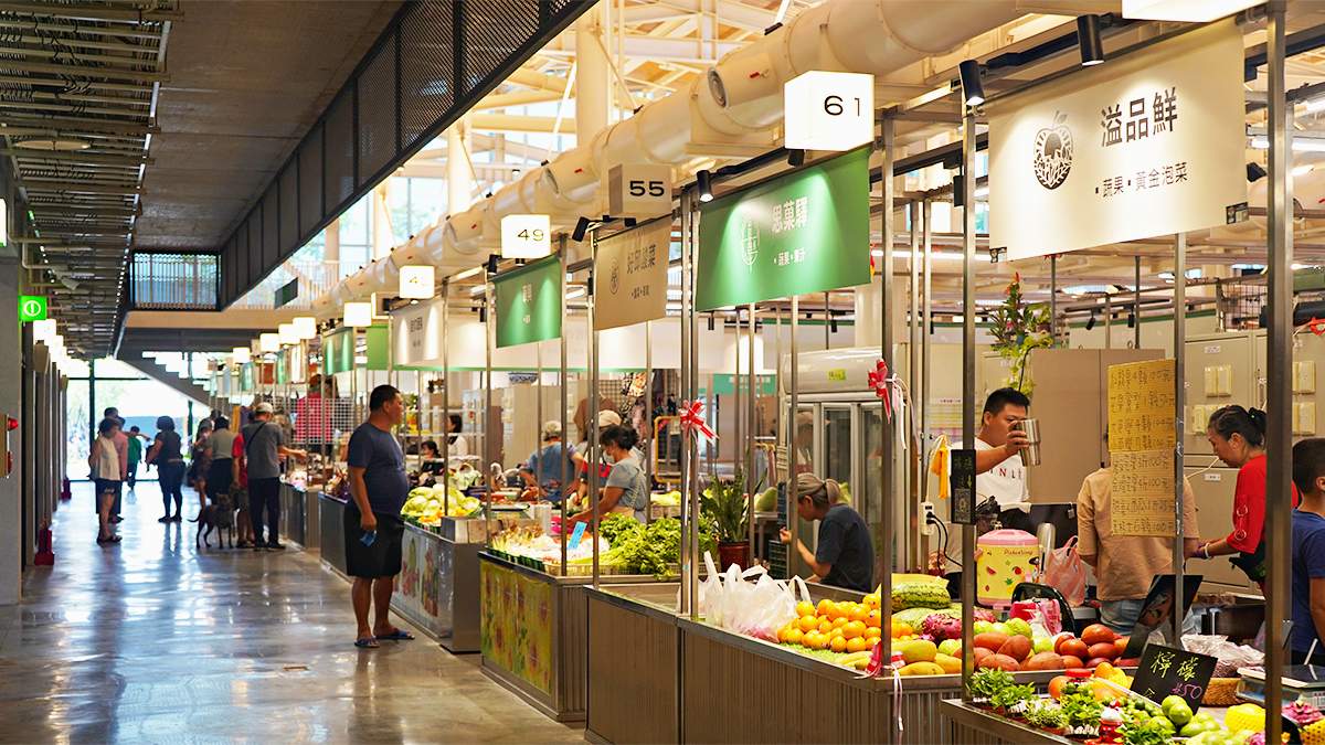 【新開店】南部最美綠建築菜市場「這天」開幕！吹冷氣逛94家攤商，婆媽快衝