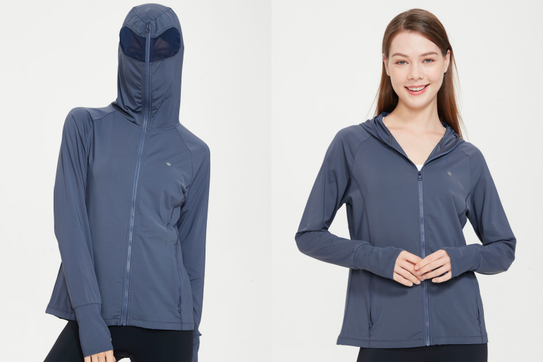 脆上爆紅「UV100 全罩式防曬外套」外觀獵奇，網友卻超買單：透氣舒適好心動！