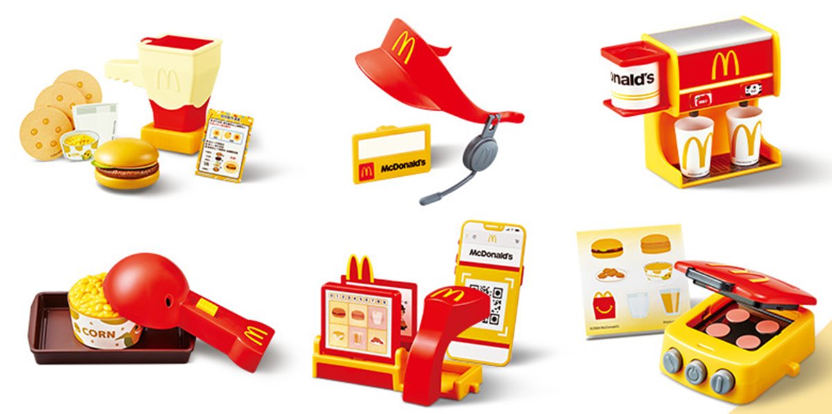 麥當勞「小麥麥家家酒組」免費送！６款超萌玩具太欠收，先搶飲料機、漢堡組