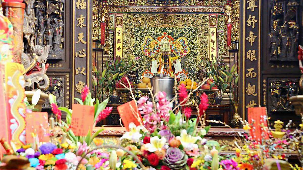 台南人稱「舊天公廟」的「開基玉皇宮」，是全台最早天公廟。（圖片來源：台南好Food遊）