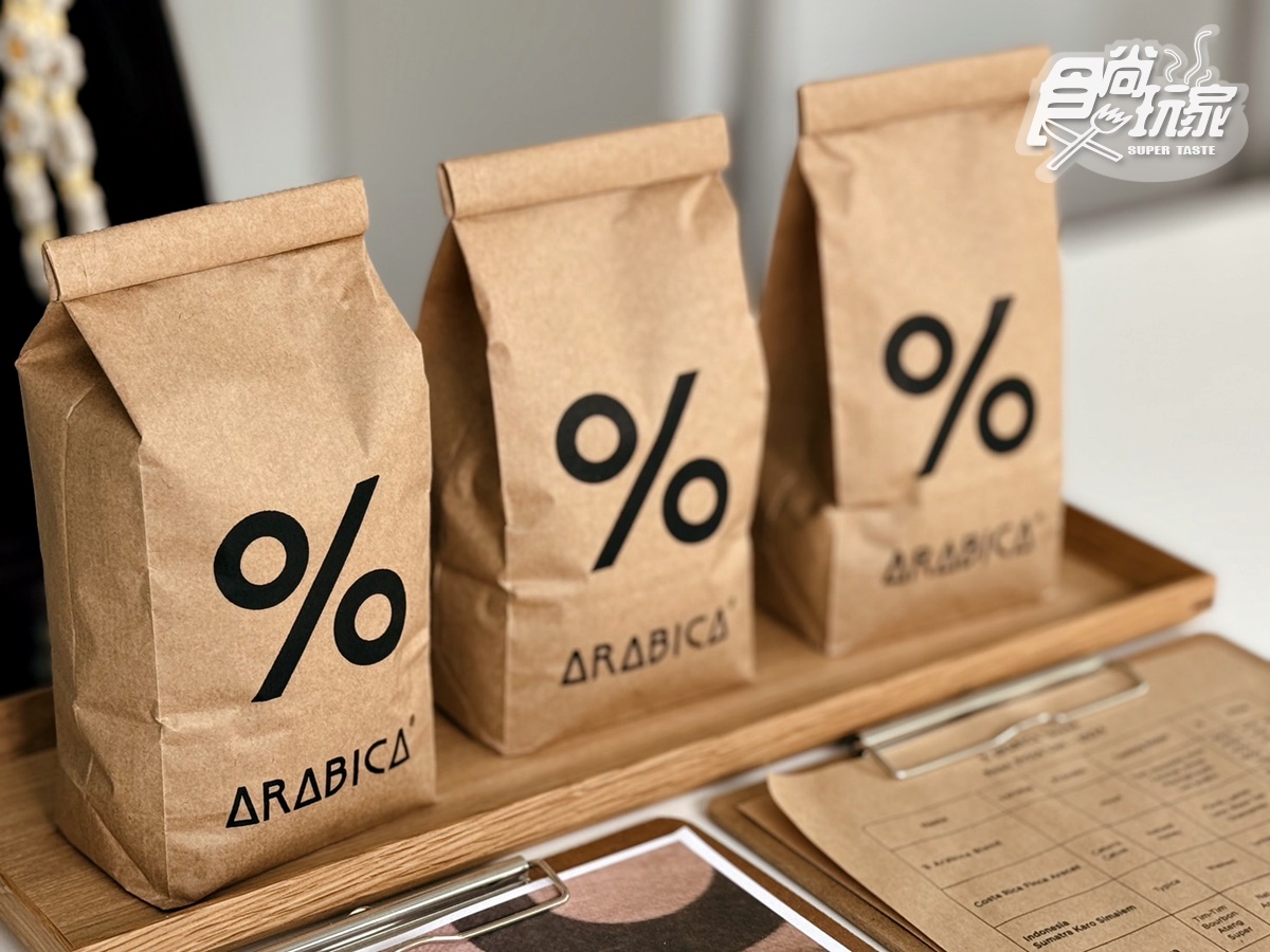 日本「% Arabica」台灣２店開了！中山咖啡烘豆坊５亮點，內用時間、新飲品曝光