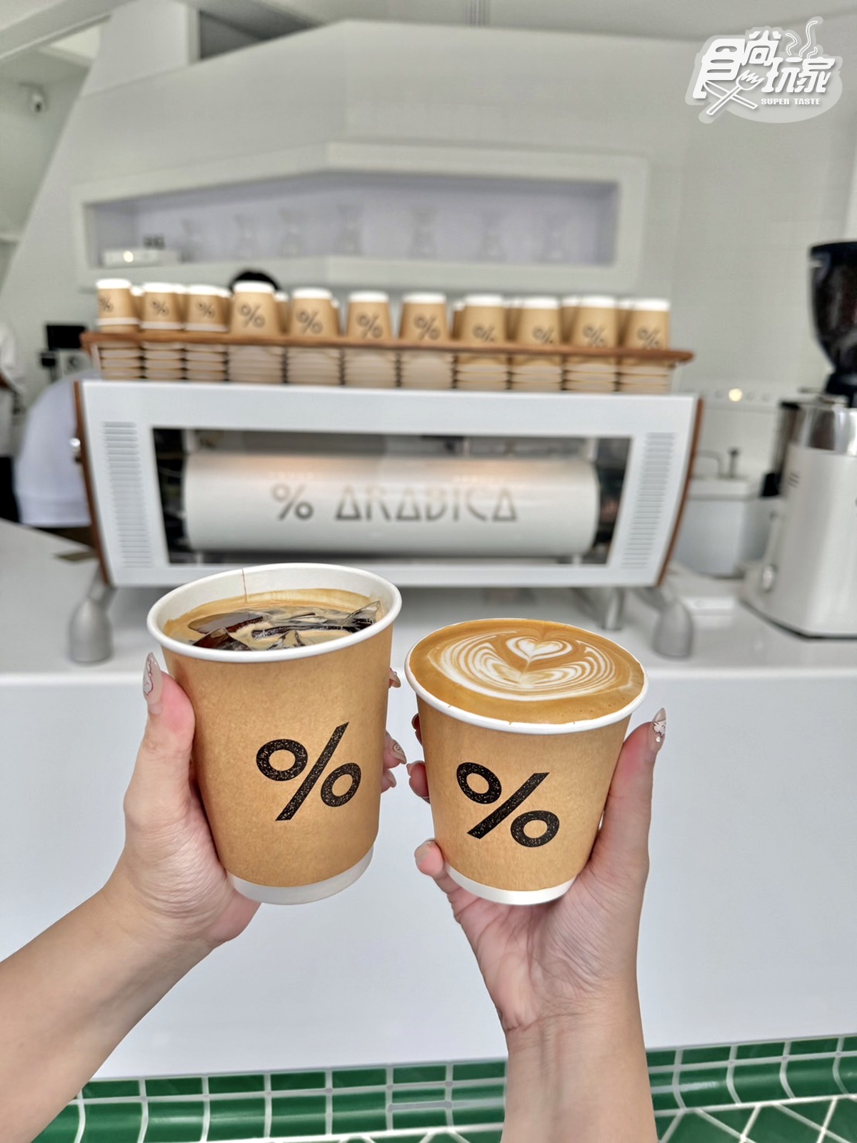 日本「% Arabica」台灣２店開了！中山咖啡烘豆坊５亮點，內用時間、新飲品曝光