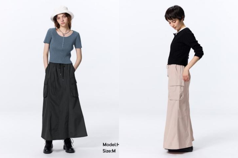 FotoJet (3) - FotoJet (3).jpg 日妞都誇:藏屁股、遮小腹!GU這件「顯瘦長裙」可以買,4種穿搭公式加碼公開