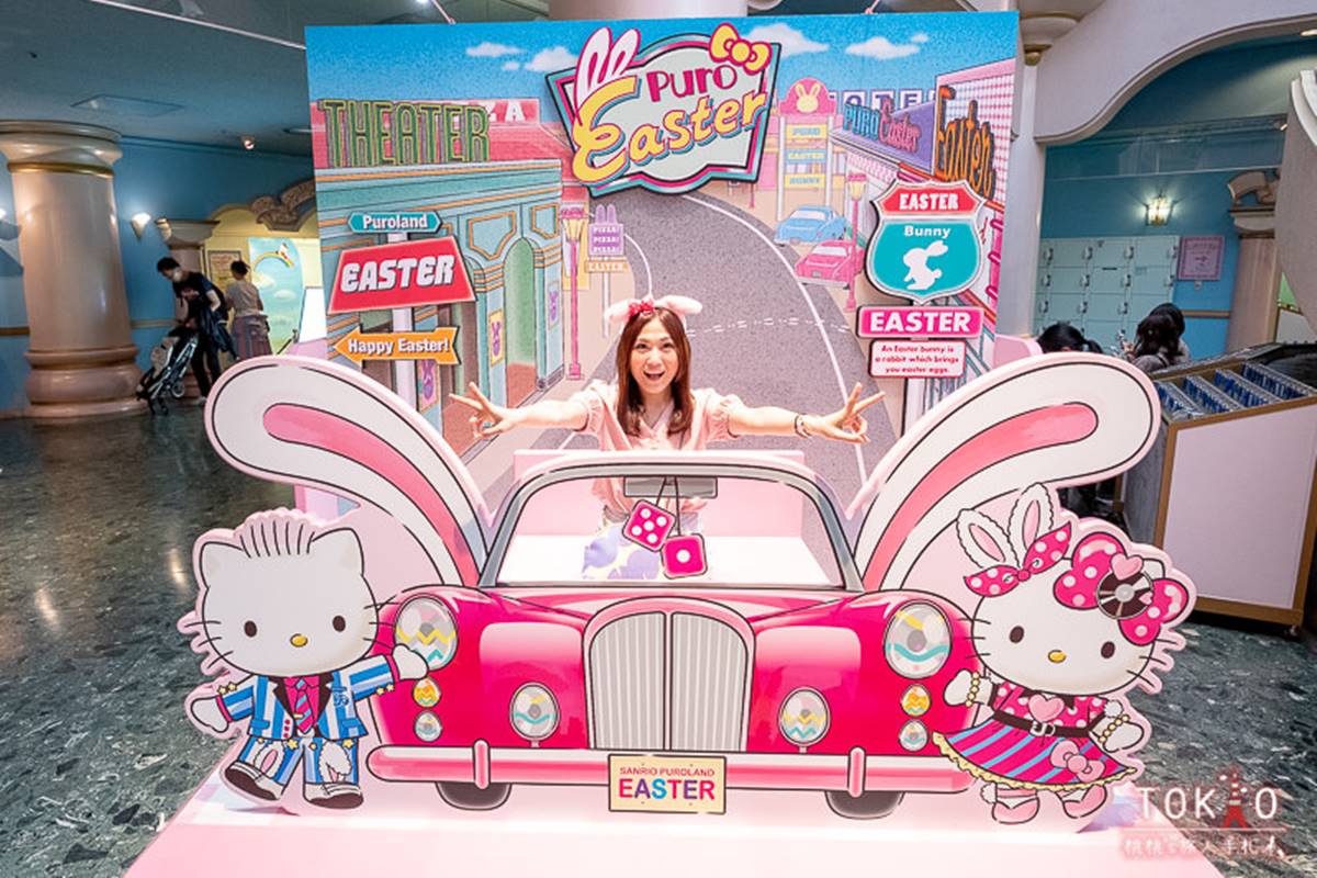 東京最好玩Kitty樂園！車站搶拍「三麗鷗光之穹頂」，酷洛米小火車、飄飄船玩翻