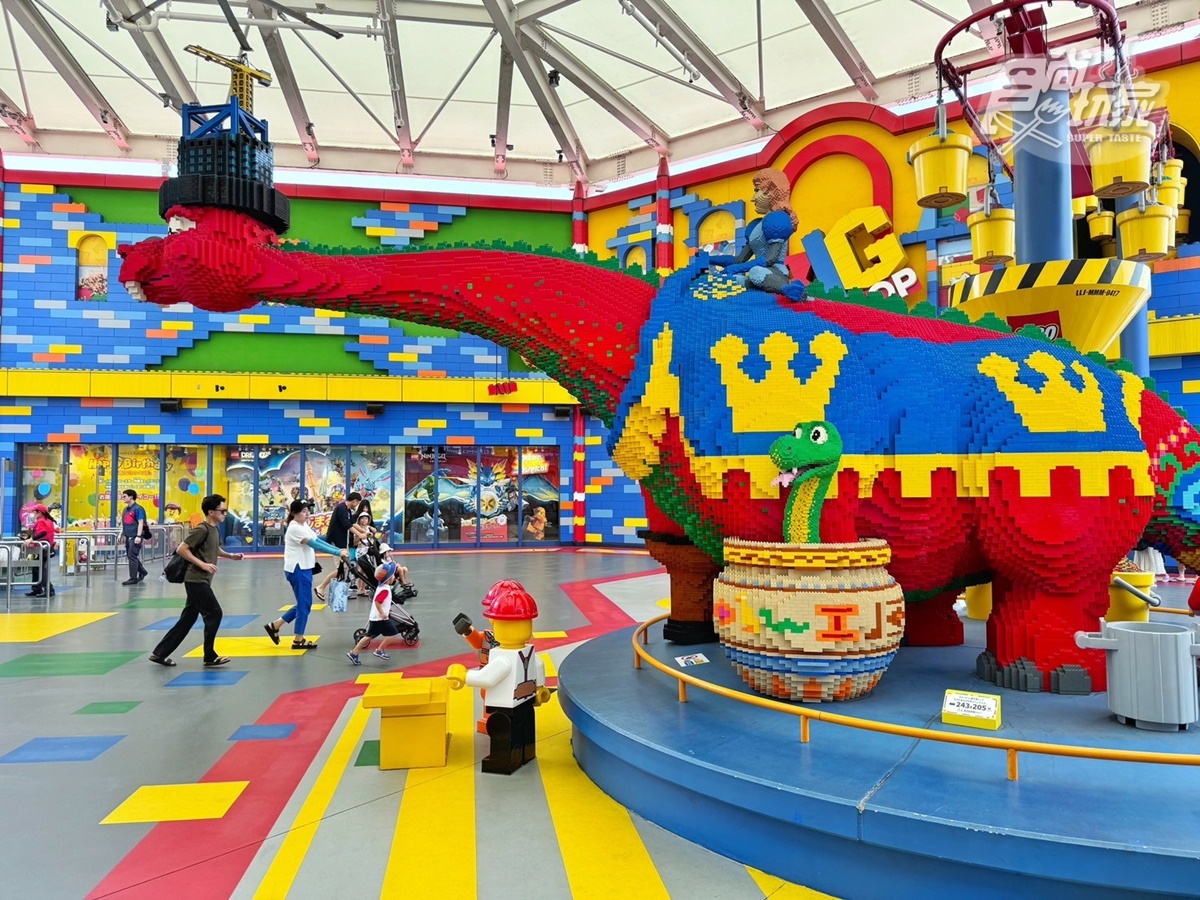 夏天到「樂高樂園」玩水！主題遊樂設施一次看，順遊水族館超消暑