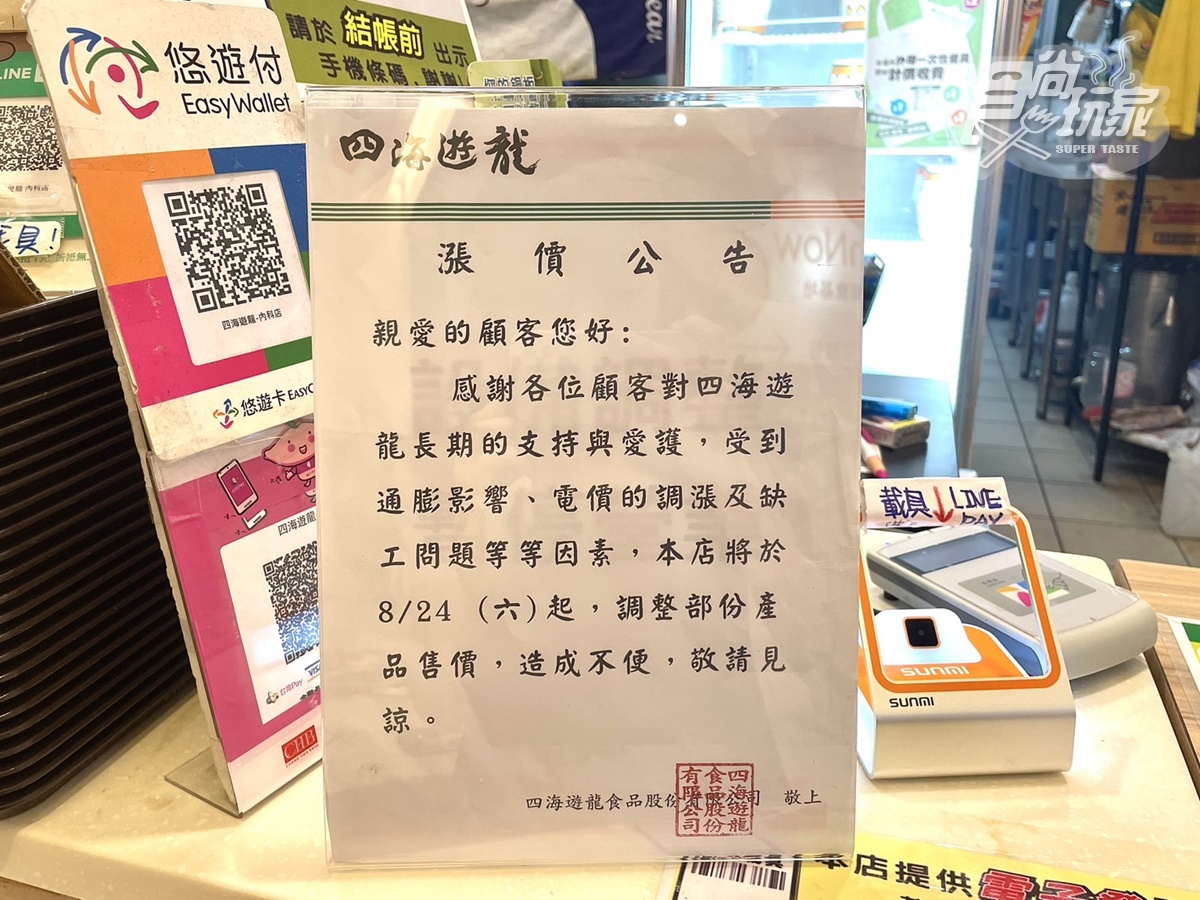 水餃、鍋貼變貴了！四海遊龍25款品項調漲，加碼免費送豆漿、88折優惠