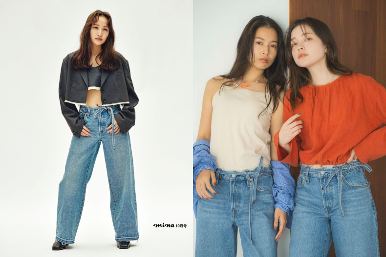 Levi’s這款「牛仔寬褲」上架日本人瘋搶秒斷貨！一腰部設計超顯瘦，價格、販售細節公開