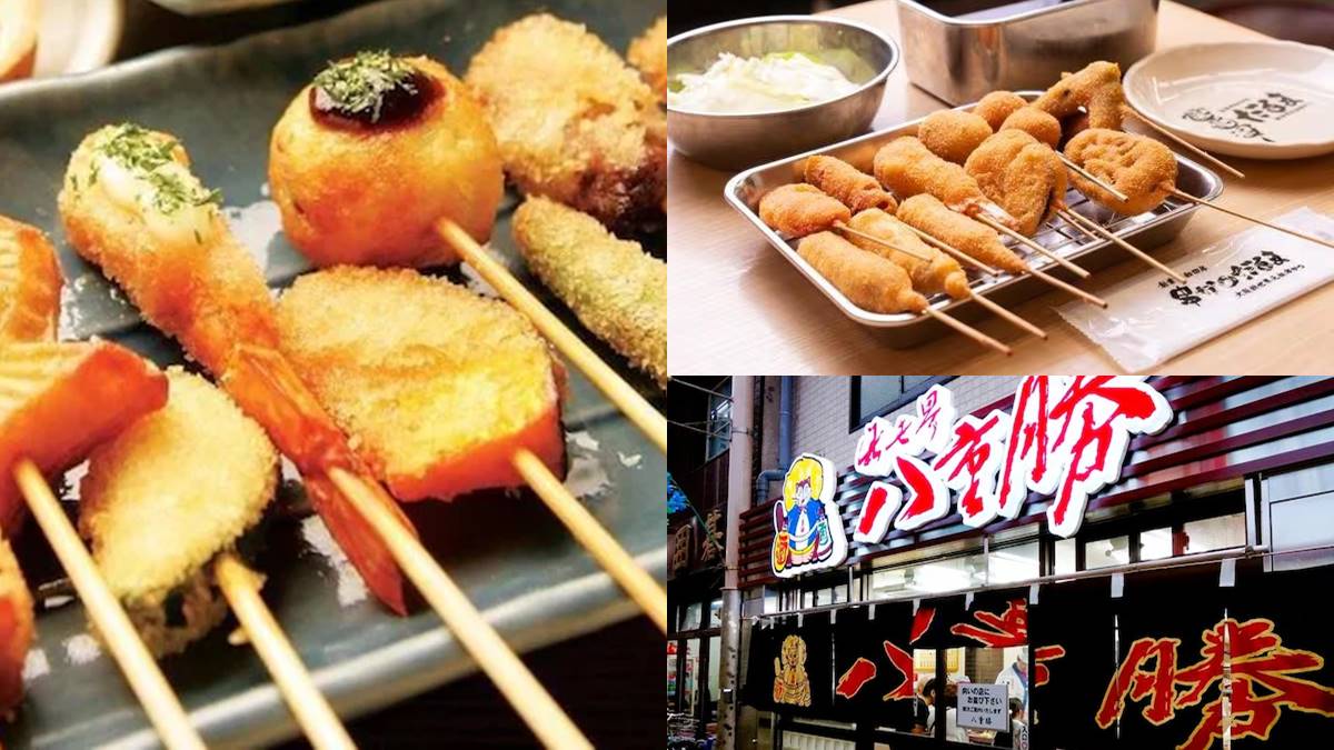 庶民美食吃到飽！大阪車站周邊「串炸好店」５選：30種自選DIY、親子最愛