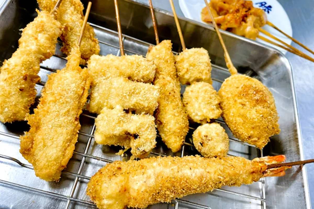 庶民美食吃到飽！大阪車站周邊「串炸好店」５選：30種自選DIY、親子最愛