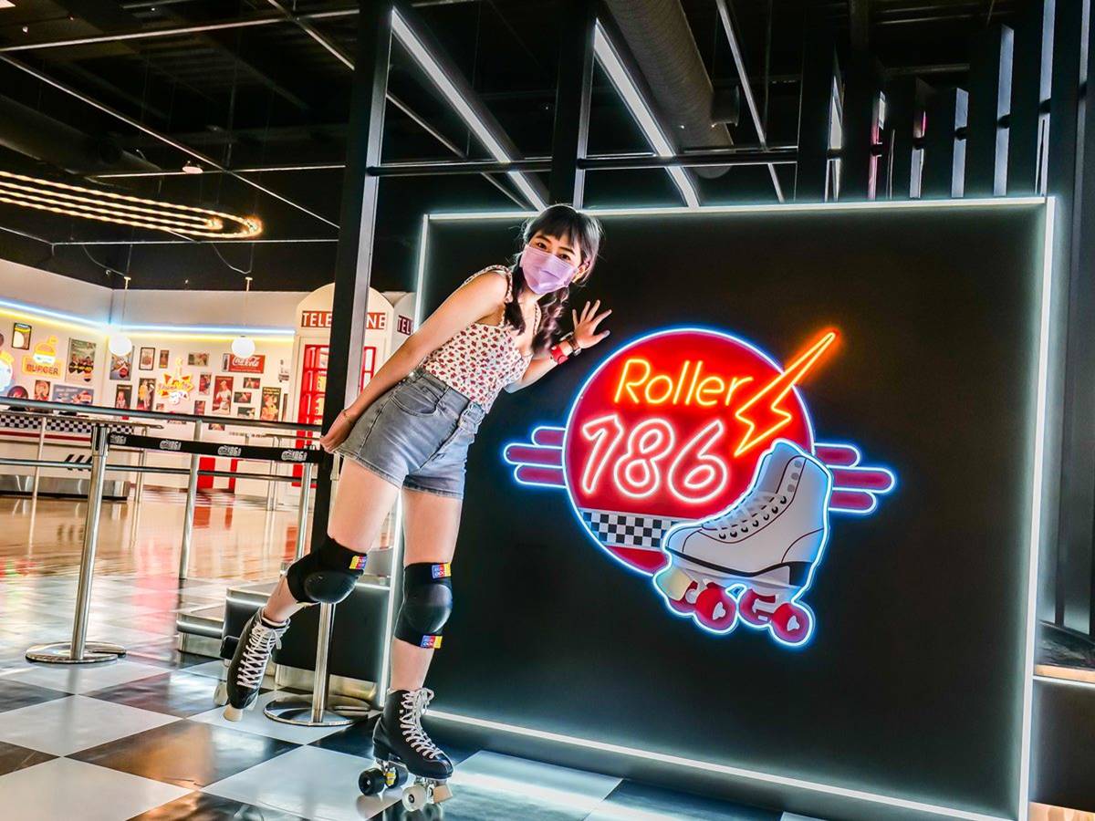 10月天天免費玩！大魯閣「Roller186滑輪場」台南、高雄人憑證件爽玩１小時