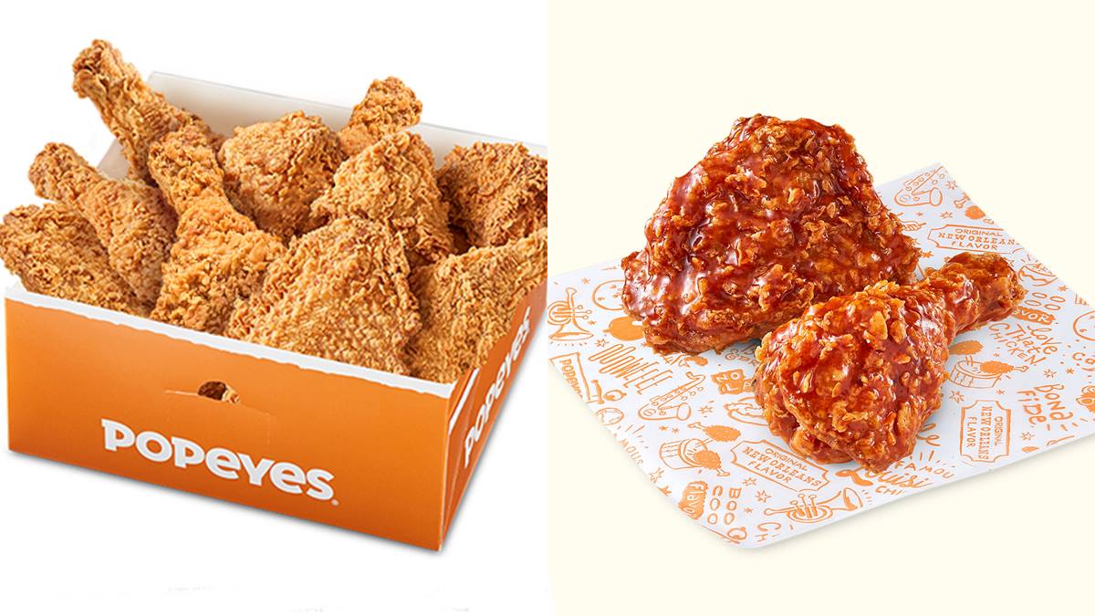 「Popeyes」２店開幕時間曝！首３天免費送脆薯、甜點，加碼搶「整桶都是腿餐」