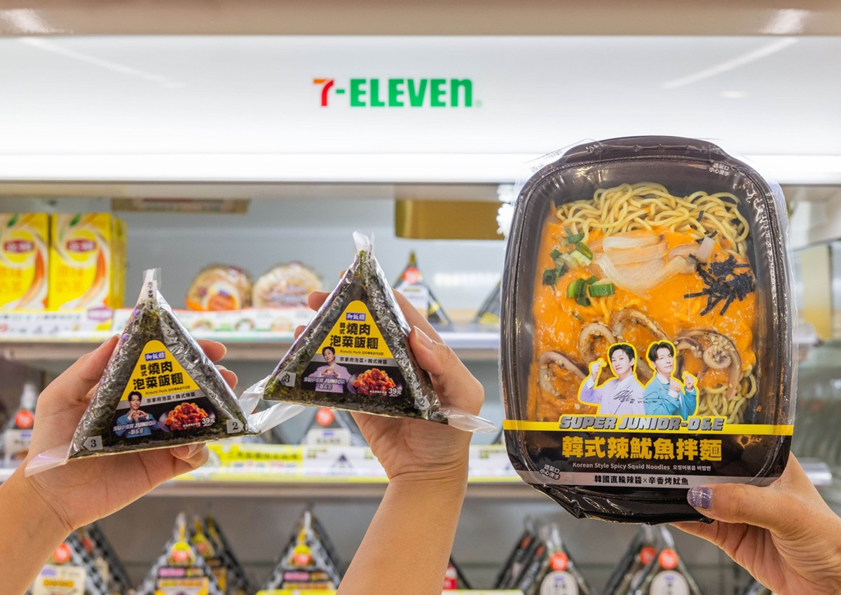 E.L.F嗨爆！7-11ｘ韓國天團SUPER JUNIOR：香蕉牛奶霜淇淋、10款韓流美食搶吃