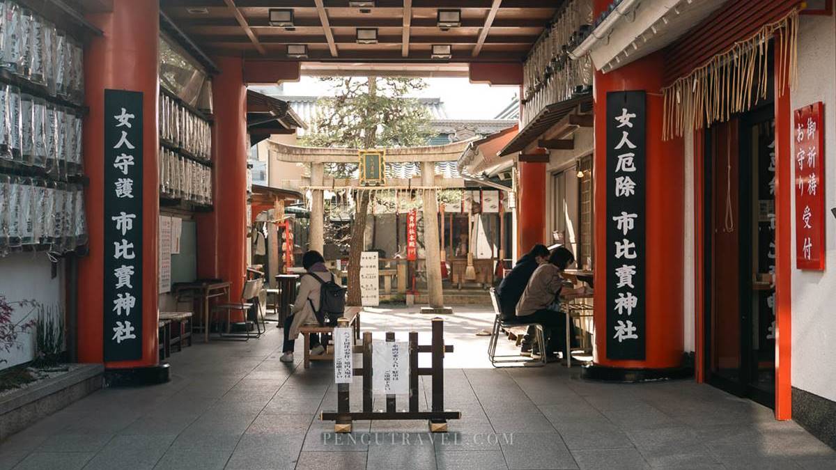 歷史悠久的「市比賣神社」以「女人厄除」聞名。（圖片來源：Pengu Travel）