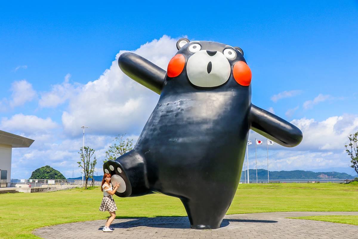 大量熊本熊注意！84隻部長出沒２公頃公園，６公尺巨熊、合唱熊、泡湯熊必拍