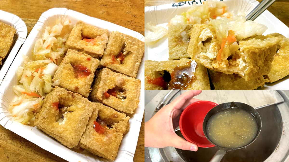 台中激推「第一名臭豆腐」！熱湯、飲料免費喝到飽，外酥內軟再夾泡菜超唰嘴